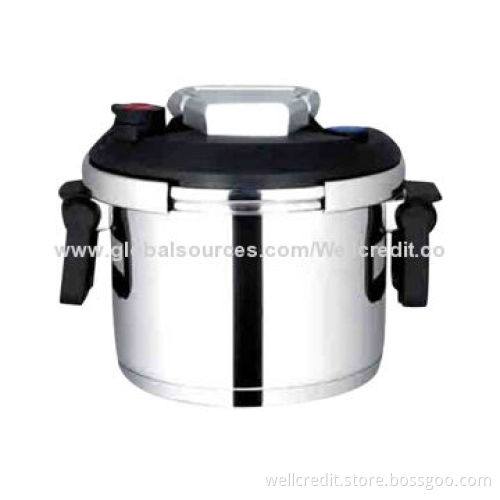 Commercial pressure cooker with explosion-proof large capacity